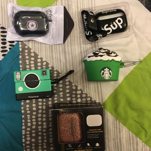 6 pc AirPod Pro Case Bundle - Picture 1 of 9